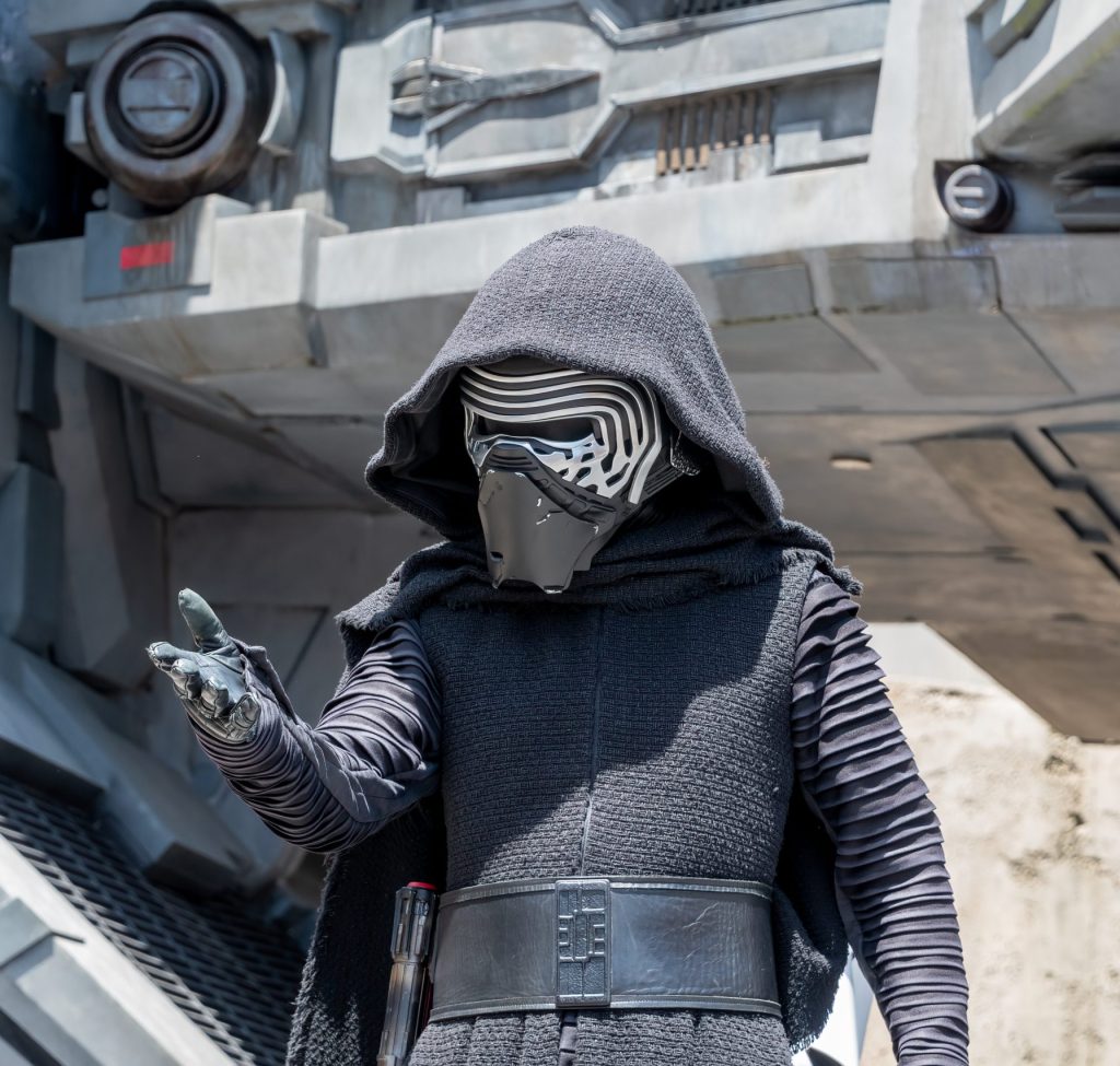 Kylo Ren  Star Wars characters at Disney Hollywood Studios theme Park